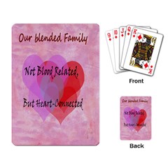 Blended Family Playing Cards - Playing Cards Single Design (Rectangle)