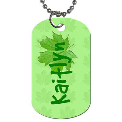 Guiding Dog Tag Front