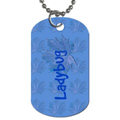 guiding dog tag - guides ladybug - Dog Tag (Two Sides)