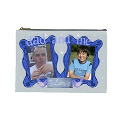 Dad and me fathers Day bits n bobs bag (7 styles) - Cosmetic Bag (Large)
