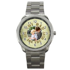 no 1 Dad Sports Watch - Sport Metal Watch