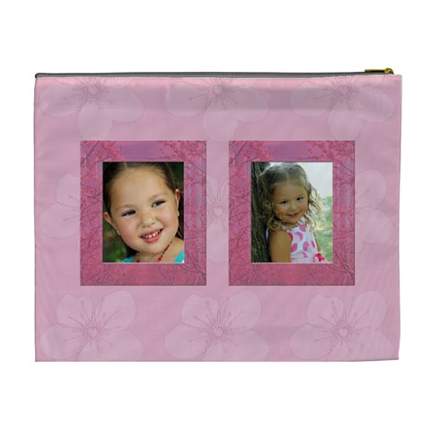 Girls Pink Makeup Bag By Patricia W Back