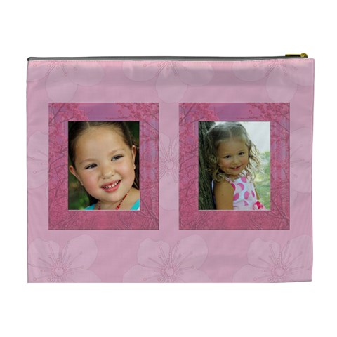 Girls Pink Makeup Bag By Patricia W Back