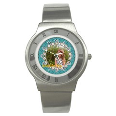 beautiful girl - Stainless Steel Watch