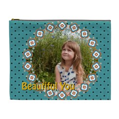 beautiful girl - Cosmetic Bag (XL)