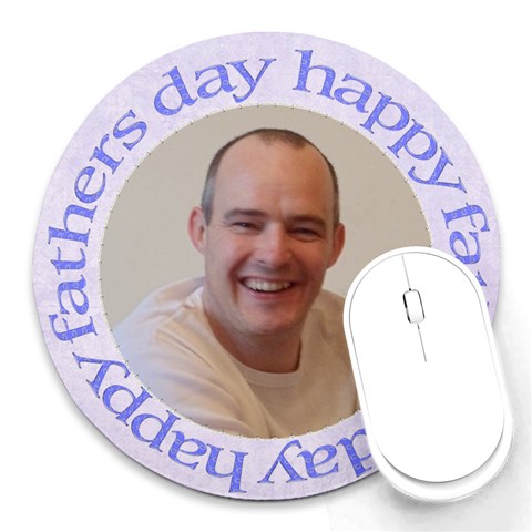 Happy Fathers Day Mouse Mat By Claire Mcallen Front