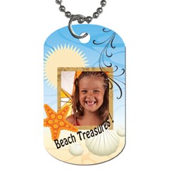 summer - Dog Tag (One Side)