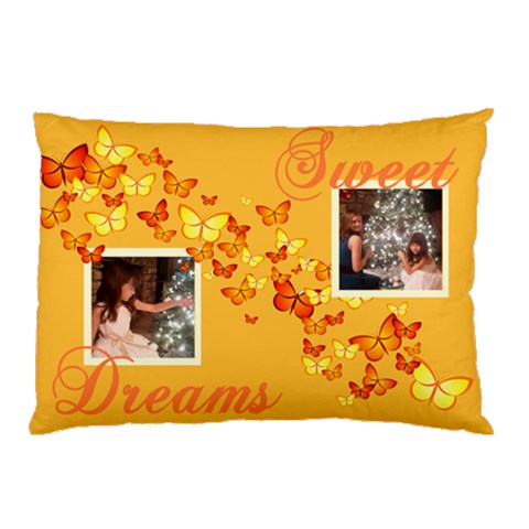 Sweet Dreams Pillow Case 2 Sides By Kim Blair Front