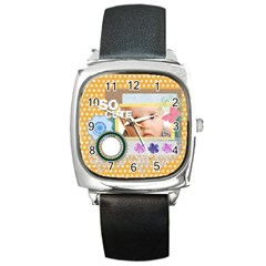 so cute - Square Metal Watch so cute - Square Metal Watch