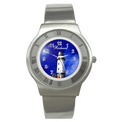Silver Lighthouse Watch