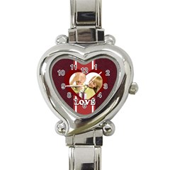 love - Heart Italian Charm Watch