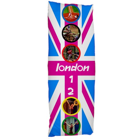 London Body Pillow By Deborah Body Pillow Case