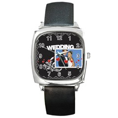 wedding - Square Metal Watch wedding - Square Metal Watch