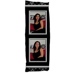 Black and Silver Body Pillow - Body Pillow Case (Dakimakura)