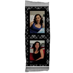 Black and Silver No 2 Body Pillow - Body Pillow Case (Dakimakura)