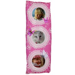 Pink And Lace Body Pillow