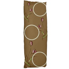 Beige Tulip Body Pillow (2 sided) - Body Pillow Case Dakimakura (Two Sides)