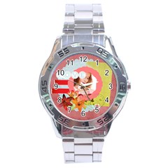 love - Stainless Steel Analogue Watch