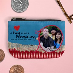 Hug is like a boomerang-mini coin purse