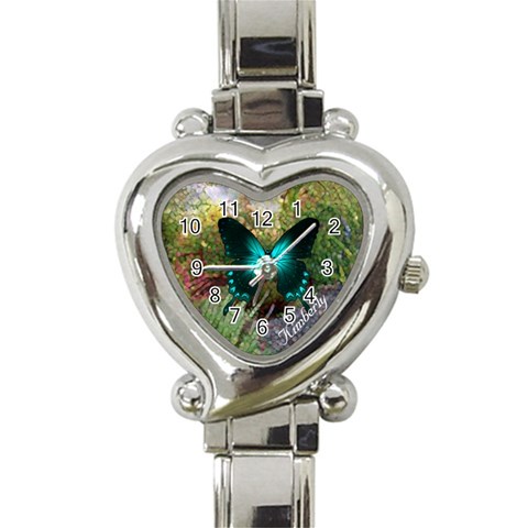 Flower Garden Butterfly Watch By Kim Blair Front