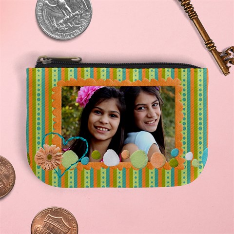 Fun Teen/tween Mini Coin Purse By Mikki Front