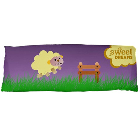 Counting Sheeps Pillow (2 Sides) By Carmensita Back