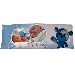 It s a boy pillow blue (2 sides) - 21 x60  Body Pillow Case Dakimakura (Two Sides)