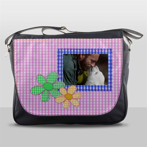 Lovely Bag With Flower By Carmensita Front