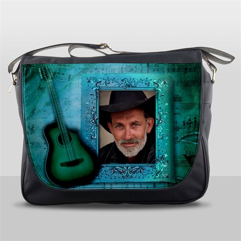 Music Messenger Bag 2 By Deborah Front