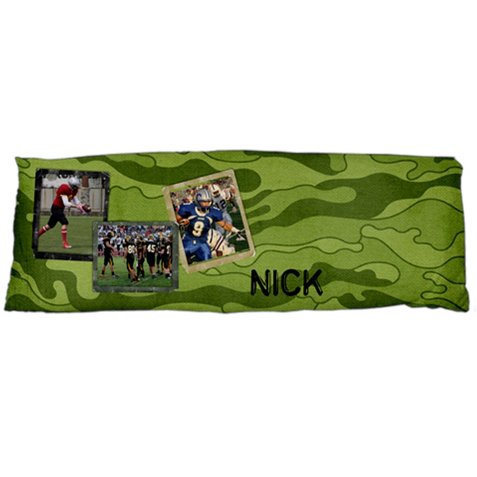 Camo body pillow case sales