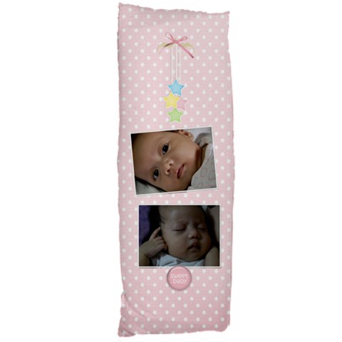 Body Pillow Case (2 Sides) Back
