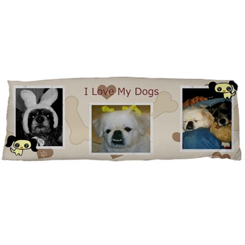 Dog Body Pillow Case (1 Side) By Kim Blair Body Pillow Case