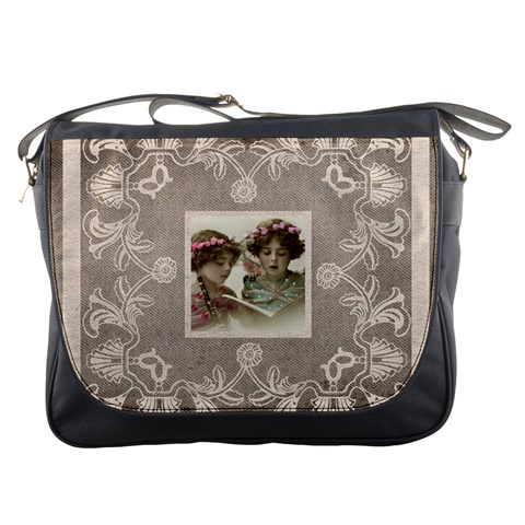 Sweet Angels Messenger Bag By Catvinnat Front