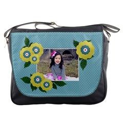 Messenger Bag -Yellow Flowers Messenger Bag -Yellow Flowers