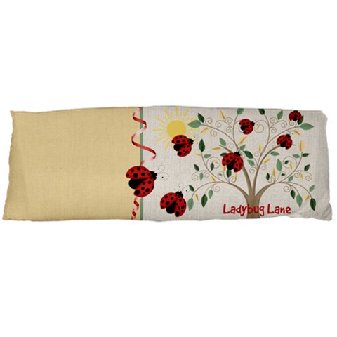 Summer Bliss Ladybug Body Pillow Case By Bitsoscrap Body Pillow Case