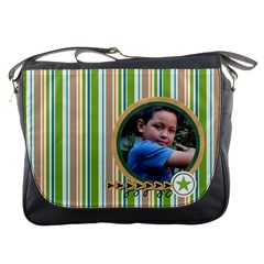 Messenger Bag - Stripes and Star