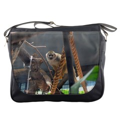 Messenger Bag - Interested Monkey