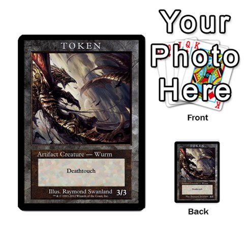 Tokens Wolf Front 12