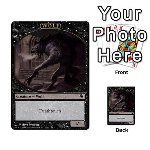 Tokens Wolf Front 3