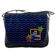 Messenger Bag - Chevron