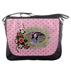 Messenger Bag -Sweet Roses