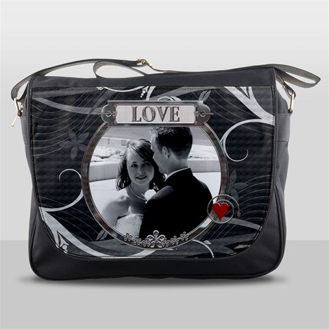 Love Messenger Bag By Lil Front