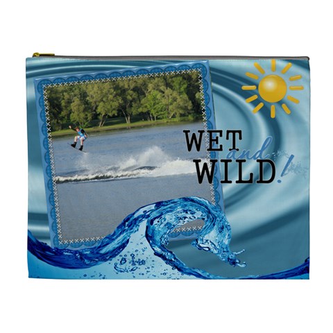 Wet And Wild Xl Cosmetic Bag By Lil Front