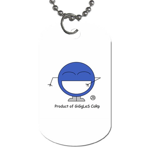 Balloon Dog Tag  By Giggles Corp Back