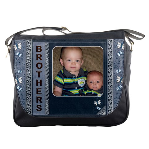 Brothers Messenger Bag By Lil Front