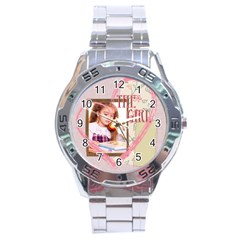 the girl - Stainless Steel Analogue Watch the girl - Stainless Steel Analogue Watch