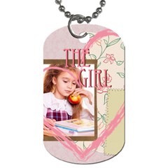 the girl - Dog Tag (Two Sides)