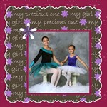 Sibling dance 2012 - ScrapBook Page 12  x 12 