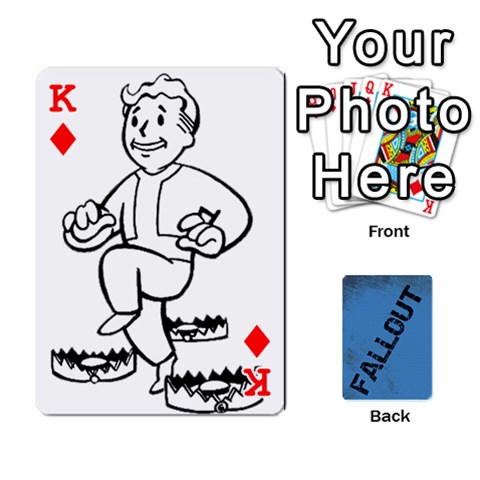 King Falloutdeckcustom By Brianna Front - DiamondK