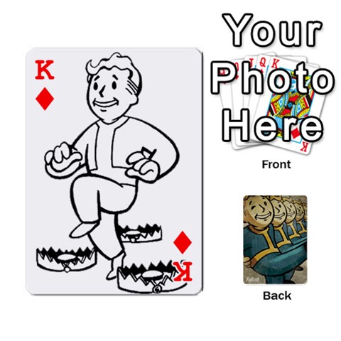 King Falloutdeckcustoma By Brianna Front - DiamondK